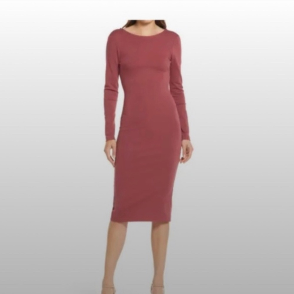 Lulus Va Va Voom Low Open Back Dress in Red Marsala (XS) Sold out Color